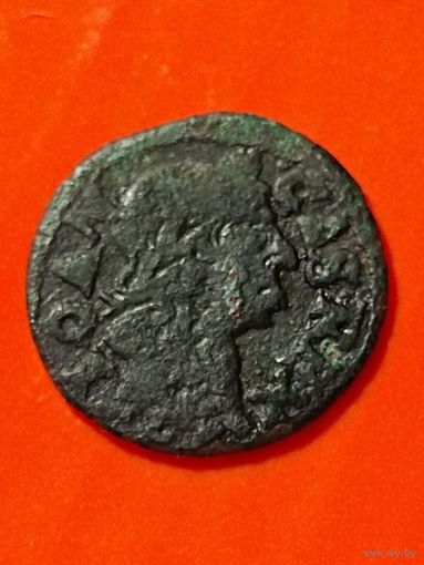 Солид (боратинка) 1664 г. литовский герб(2). Ян II Казимир, без мц.