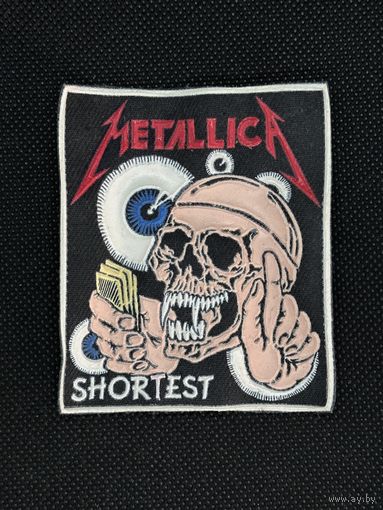 Шеврон. Нашивка. Нарукавный знак Metallica.