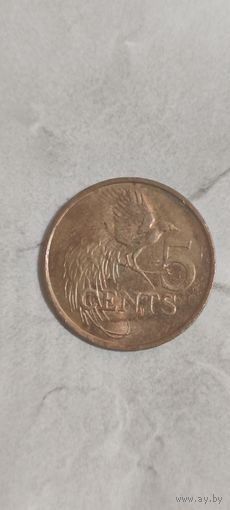 Тринидад и Тобаго 5 цент 2000
