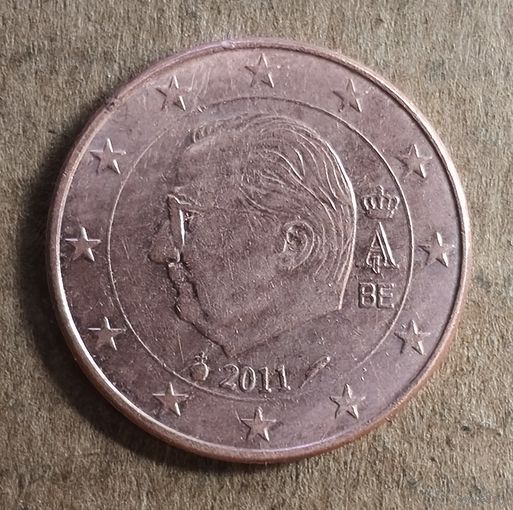 Бельгия 5 евроцентов, 2011 г., KM# 297