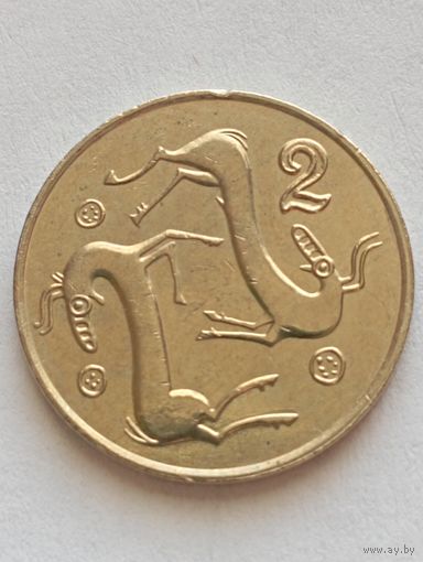Кипр. 2 цента 1994