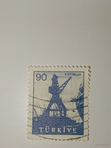 Турция 1959 Турция корабль флот порт
