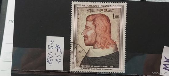 РАСПРОДАЖА ФРАНЦИЯ 1964г. Полная серия. Гаш.