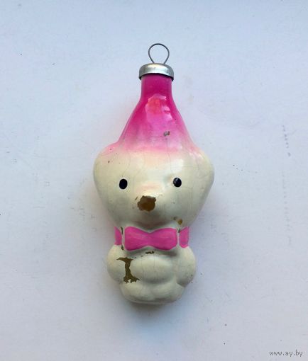 Елочная игрушка Собака