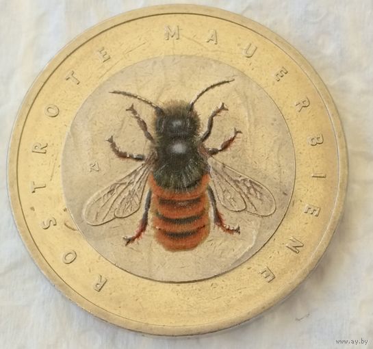 5 евро 2023. Рыжая осмия