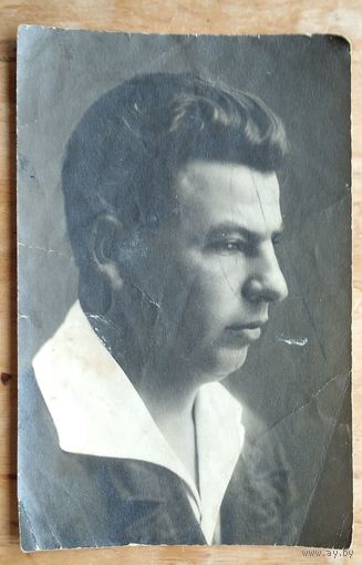 Фото мужчины. 1934 г. 9х14 см