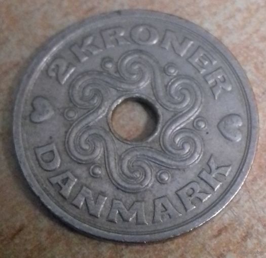 Дания 2 кроны 1993