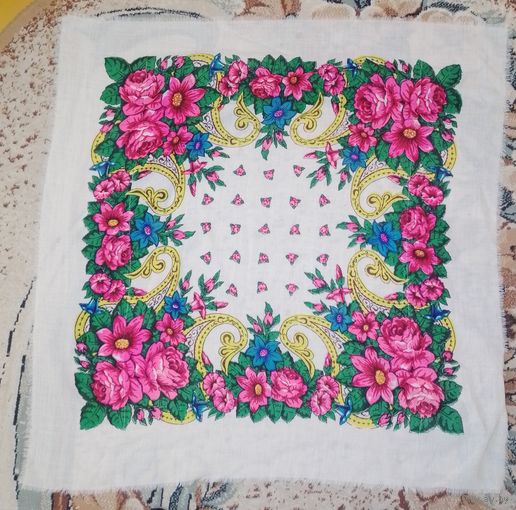 Платок СССР в коллекцию с рубля