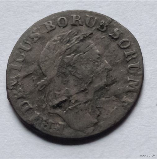 Пруссия. 3 гроша 1782 года.