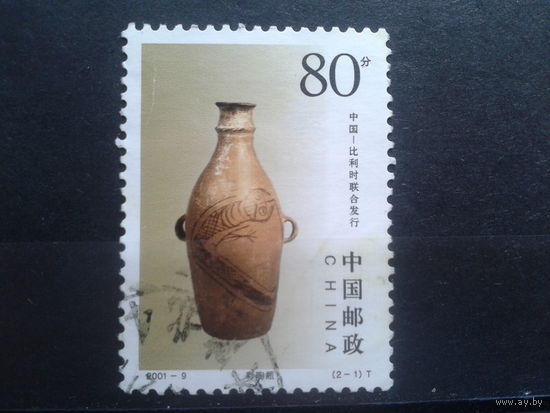 Китай, 2001. Керамика, ваза