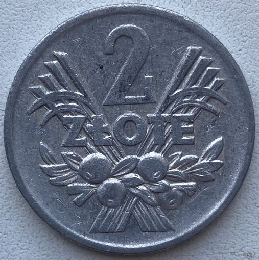 Польша 2 злотых 1974 г.