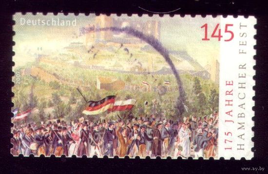 1 марка 2007 год Германия 2605