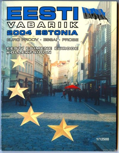 Эстония, 2004 г. Буклет с фантазийными евро
