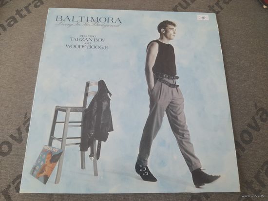 BALTIMORA    "LIVING IN THE BACKGROUND" 1985 INDIA COLUMBIA EJ-240436  NM-
