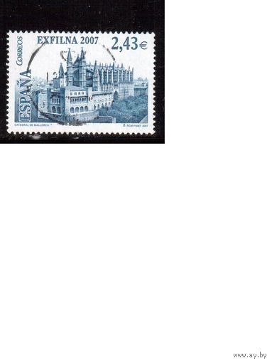 Испания-2007 (Мих. 4214) , гаш. , Архитектура, Собор, Религия