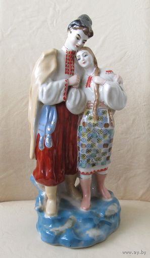 Все лоты с рубля.Майская ночь.Полоннский ЗХК.Полонне.СССР,60-е г.г.Старое клеймо.
