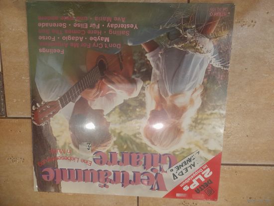 Various artists    " VERTRAUMTE GITARRE" 1981 2LP GERMANY DELTA DA20103  SEALED