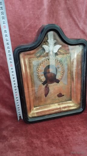 Икона в киоте Вседержитель