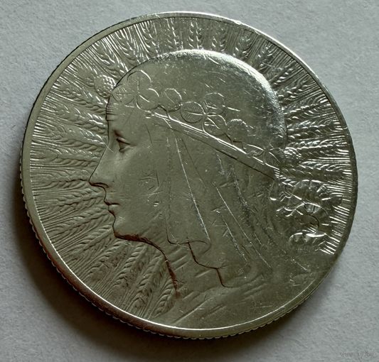 5 злотых 1932 г.  Польша.  Ядвига.  Серебро