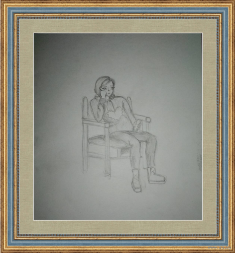 Рисунок Девушка
