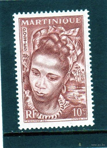 Мартиника.Ми-226.Французские колонии. Молодая Мартиничка.1947.