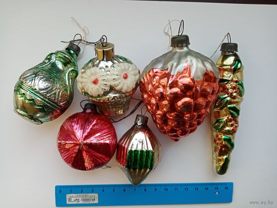 ЕЛОЧНЫЕ НОВОГОДНИЕ ИГРУШКИ СССР