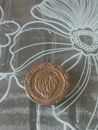 КАТАНГА 1 франк 1961 год(2)