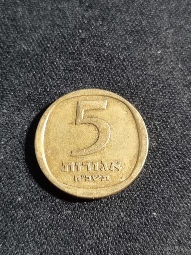 Израиль 5 агорот 1968