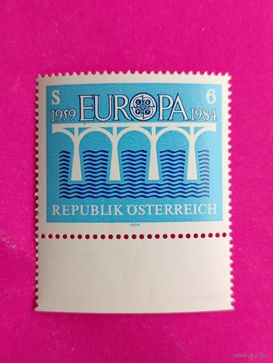 Австрия. Европа. ( 1 марка ) 1984 года. 11-2.
