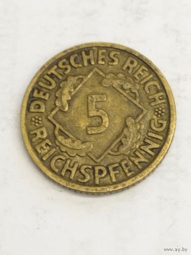 Германия 5 пфенинг 1935 J