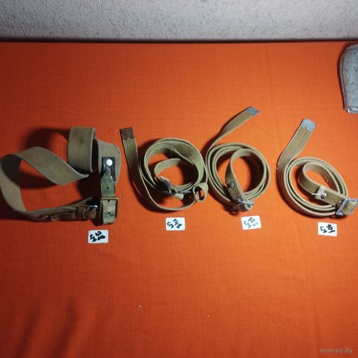 Брезентовый ремень 4 шт торги есть ранние