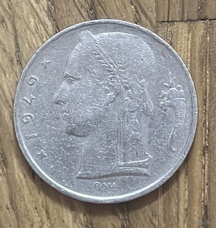 1 Франк Бельгия 1949г.