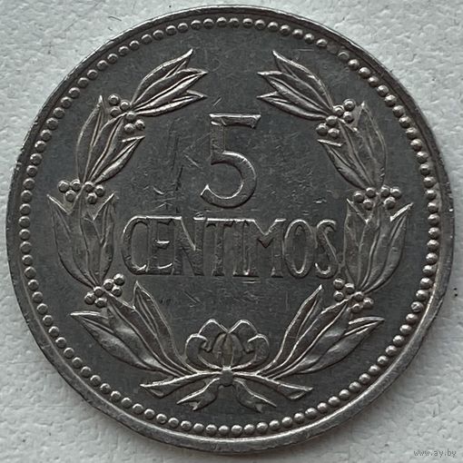 Венесуэла 5 сентимо 1964 г.