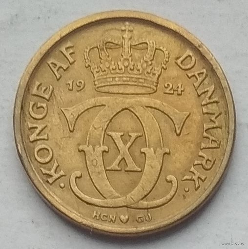 Дания 1/2 кроны 1924 г.