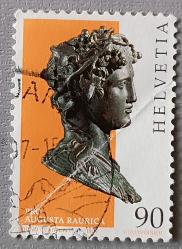 Аугуста Раурика, древнеримская скульптура.  Швейцария, 1987
