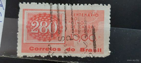 РАСПРОДАЖА. БРАЗИЛИЯ 1961г. Полная серия. Гаш.