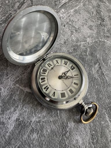 Карманные часы "Молния" СССР. Без цепочки. Рабочие
