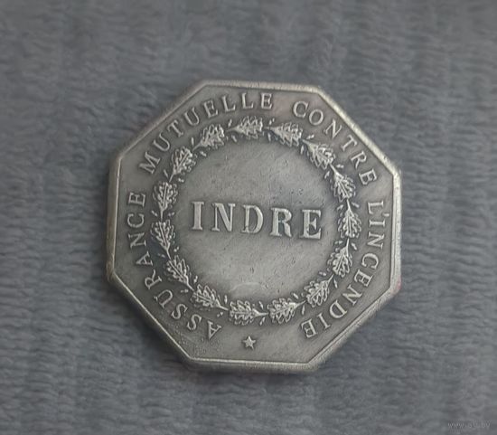 Восьмиугольная монета-жетон Франция.5