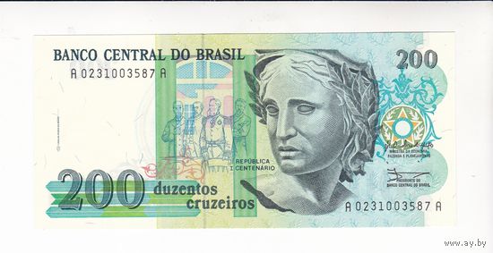 200 КРУЗАДО 1990 БРАЗИЛИЯ