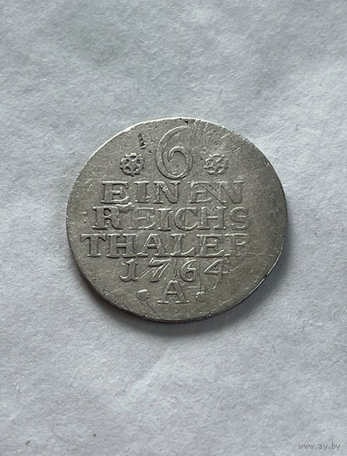 1/6 талера 1764