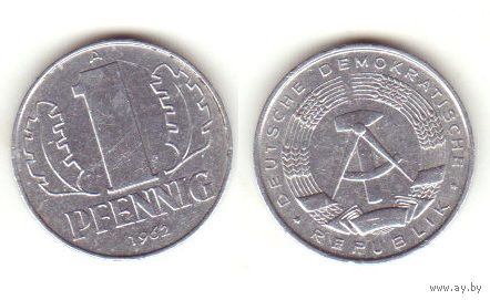 1 пфеннинг 1962