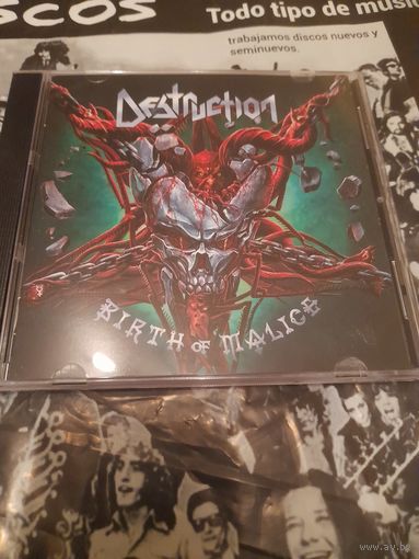 DESTRUCTION   "BIRTH OF MALICE" CD 2025