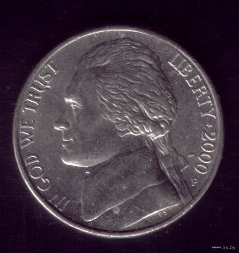 5 центов 2000 год Р США