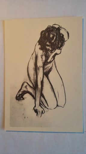 Серов. Натурщица