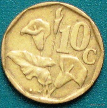ЮАР, 10 центов 1991