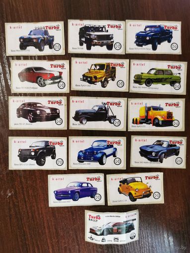 Наклейки турбо картель