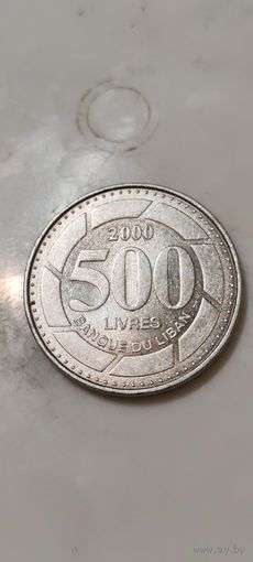 Ливан 500 фунт 2000