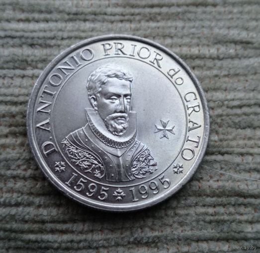 Werty71 Португалия 100 эскудо 1995 400 лет со дня смерти приора Антонио из Крату Блеск
