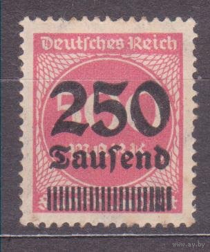 1922 Стандарт Цифры НАДПЕЧАТКА,  СТАРАЯ ГЕРМАНИЯ, **\\01