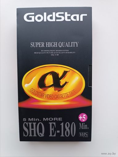 Кассета Gold Star E180 Super High Quality